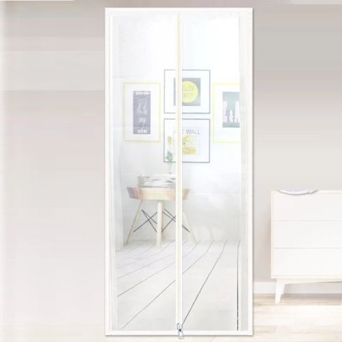 Innerhouse Durable Cat Resistant Door Screen - Easy Installation & Protection - White A / W 150cm x H 220cm