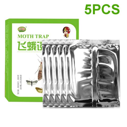 Eco-Friendly Moth Traps - Non-Toxic & Safe Pest Control Solution - 5Pcs