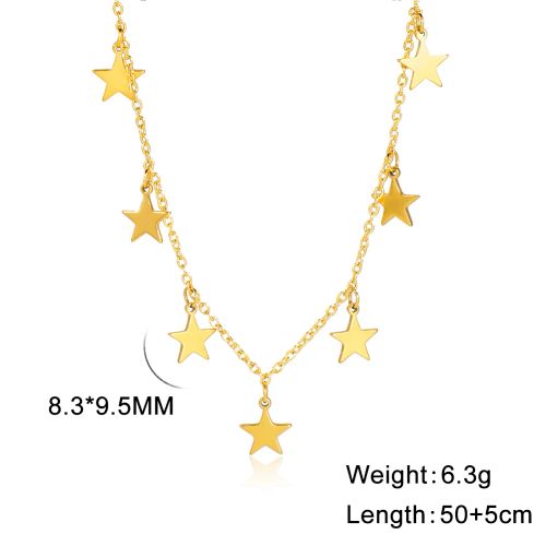 HIPEE Stainless Steel Pendant Necklace - Durable Fashion Accessory