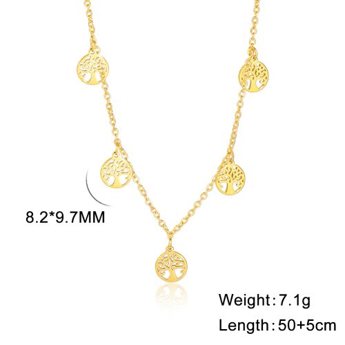 HIPEE Stainless Steel Pendant Necklace - Durable Fashion Accessory
