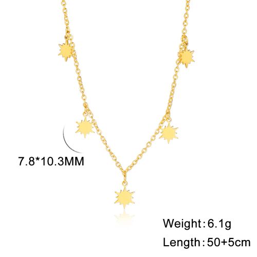 HIPEE Stainless Steel Pendant Necklace - Durable Fashion Accessory