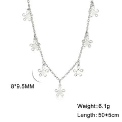 HIPEE Stainless Steel Pendant Necklace - Durable Fashion Accessory