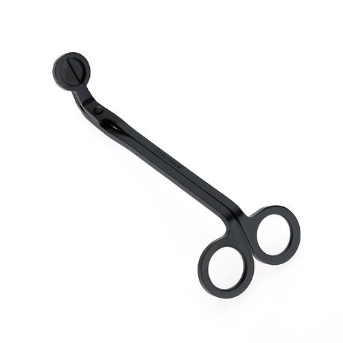 UDOCOOL Stainless Steel Wick Trimmer - Durable Candle Care Tool - Black
