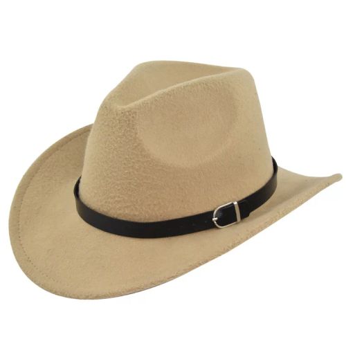 Felt Fedora Hat - Stylish Winter Accessory - Versatile Outdoor Wear