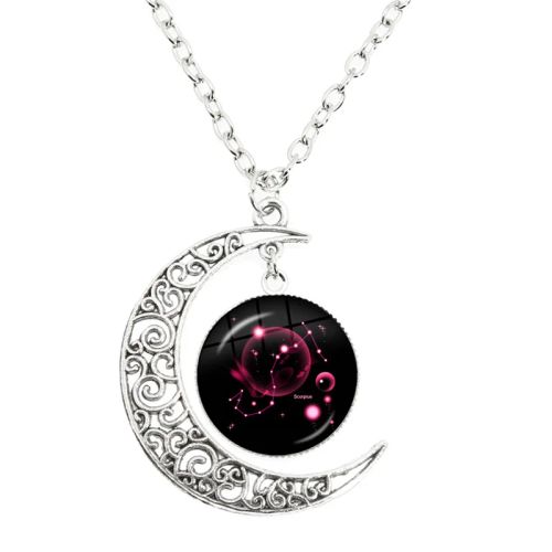MSCHENGDORIS Moon Pendant Necklace - Trendy Fashion Accessory - 10