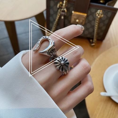 QMCOCO Adjustable Geometric Rings for Parties and Engagements - R2505