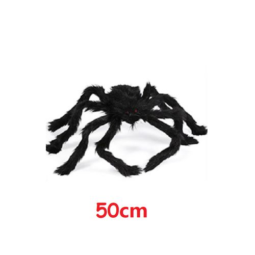 Realistic Plush Spider Decoration for Halloween Parties & Events