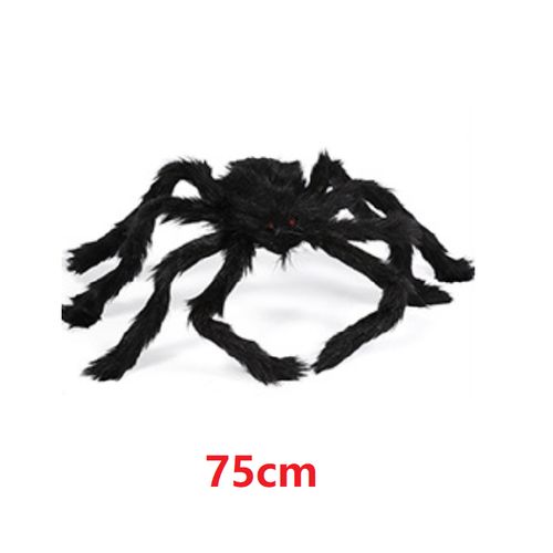 Realistic Plush Spider Decoration for Halloween Parties & Events