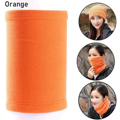 Multifunctional Polar Fleece Neck Warmer - Lightweight & Versatile Scarf