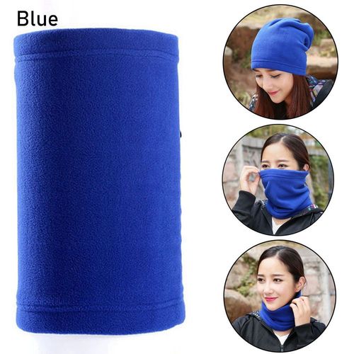 Multifunctional Polar Fleece Neck Warmer - Lightweight & Versatile Scarf