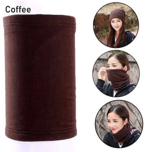 Multifunctional Polar Fleece Neck Warmer - Lightweight & Versatile Scarf