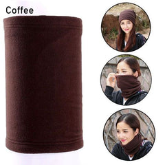 Multifunctional Polar Fleece Neck Warmer - Lightweight & Versatile Scarf