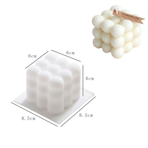 3D Pumpkin Candle Silicone Mold for DIY Halloween Crafts & Soap Making - 01