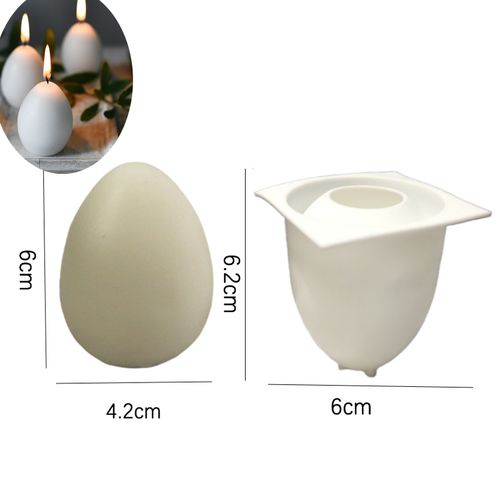 3D Pumpkin Candle Silicone Mold for DIY Halloween Crafts & Soap Making