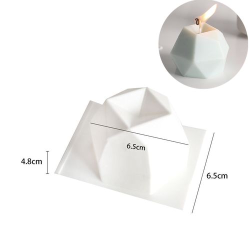 3D Pumpkin Candle Silicone Mold for DIY Halloween Crafts & Soap Making