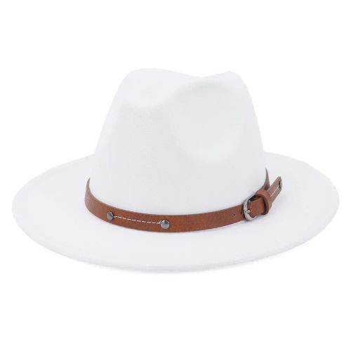 IF IFOND Warm Winter Fedora Hat for Outdoor Comfort
