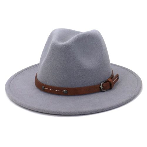 IF IFOND Warm Winter Fedora Hat for Outdoor Comfort