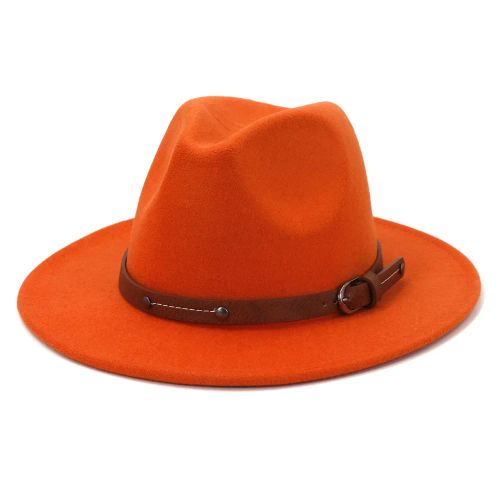 IF IFOND Warm Winter Fedora Hat for Outdoor Comfort