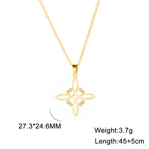 Skyrim Witch’s Knot Necklace - Protection Symbol - Pendant Necklace