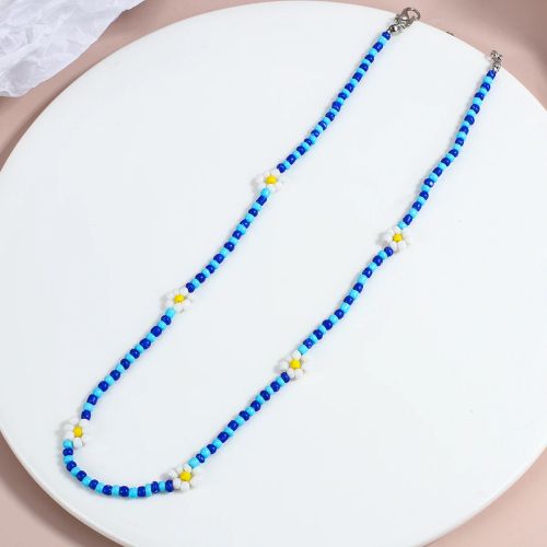 Lifefontier Colourful Beaded Necklace - Handmade Fashion Jewelry - N106593N