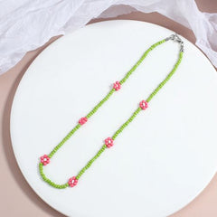 Lifefontier Colourful Beaded Necklace - Handmade Fashion Jewelry