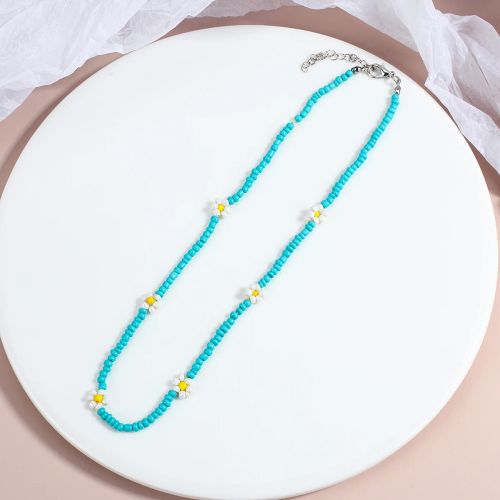 Lifefontier Colourful Beaded Necklace - Handmade Fashion Jewelry - N106637N-002