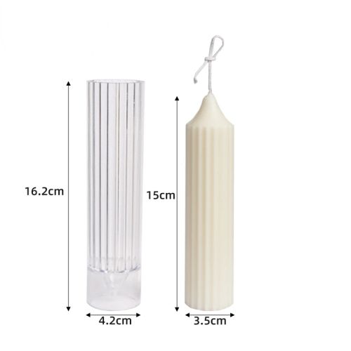 ZINBOOM Silicone Spiral Candle Mold for Unique Home Decor & Gifts
