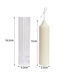 ZINBOOM Silicone Spiral Candle Mold for Unique Home Decor & Gifts