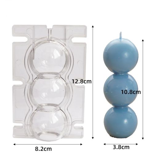 ZINBOOM Silicone Spiral Candle Mold for Unique Home Decor & Gifts