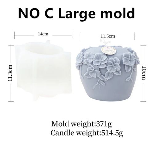 Silicone Flower Mold - Versatile Baking Tool for Creative Crafts