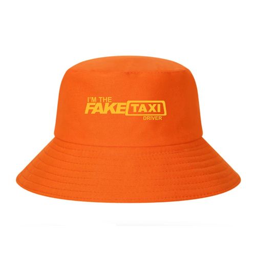 Stylish Bucket Hat - Casual Outdoor Multifunctional 210g Twill Polyester - orange