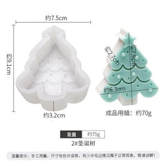 Candle Making Mould - Durable Silicone - Creative DIY Tool - 6x8cm