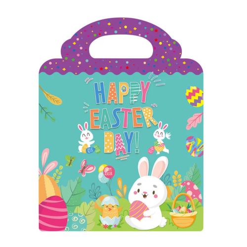 skxnier DIY Scene Sticker Book - Cognitive Development & Fun Games - Easter