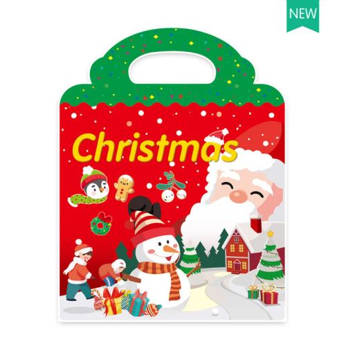skxnier DIY Scene Sticker Book - Cognitive Development & Fun Games - Christmas