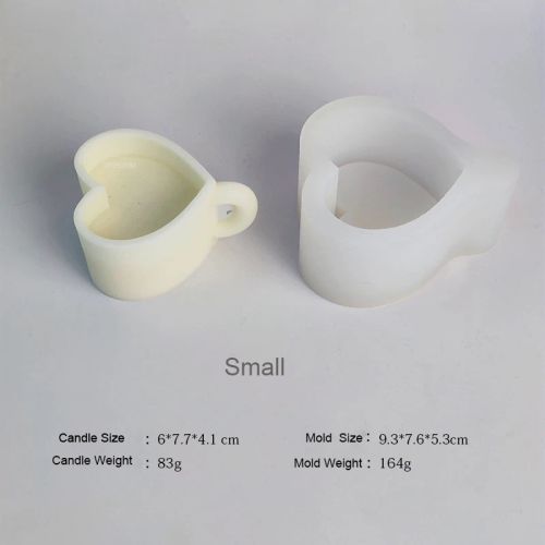 ZINBOOM Heart-Shaped Silicone Cup - Durable & Stylish Kitchenware - S