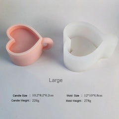 ZINBOOM Heart-Shaped Silicone Cup - Durable & Stylish Kitchenware