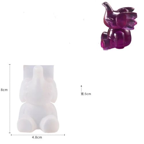 Silicone Animal Cake Mold - Versatile DIY Tool for Baking and Crafts