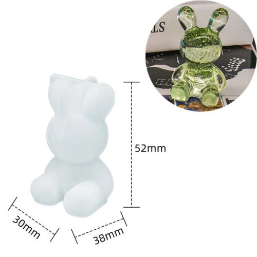 Silicone Animal Cake Mold - Versatile DIY Tool for Baking and Crafts - Bear 04