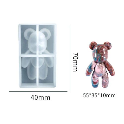 Silicone Animal Cake Mold - Versatile DIY Tool for Baking and Crafts