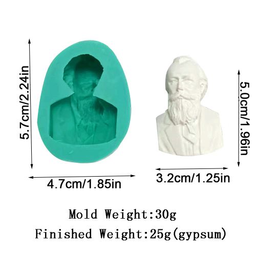 Diyclan Silicone Mould - Reusable & Temperature Resistant for Crafting