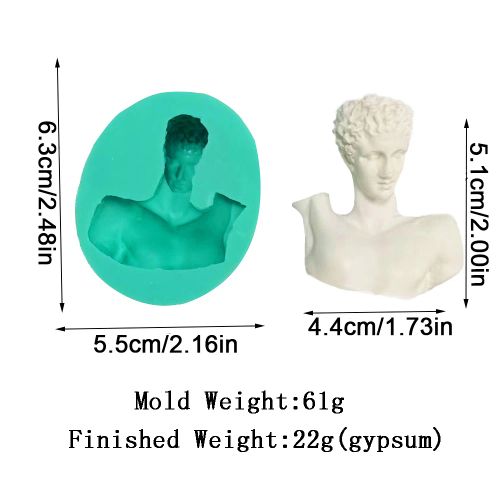 Diyclan Silicone Mould - Reusable & Temperature Resistant for Crafting