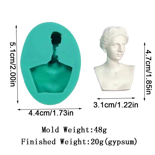 Diyclan Silicone Mould - Reusable & Temperature Resistant for Crafting - F1467DS