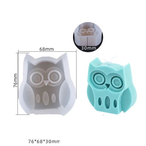 Animal Shaped Candle Mold - Creative Silicone for Handmade Decoration