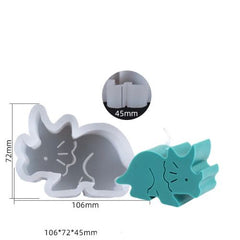 Animal Shaped Candle Mold - Creative Silicone for Handmade Decoration