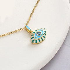 Stainless Steel Pendant Necklace - Durable Fashion Accessory