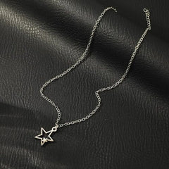 Vintage Pentagram Necklace - Personalised Classic Pendant Jewelry
