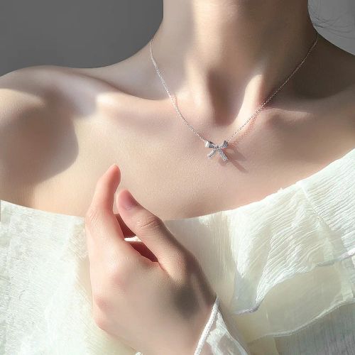 Sparkling Clavicle Chain Choker Necklace - Trendy Fashion Jewelry - 14