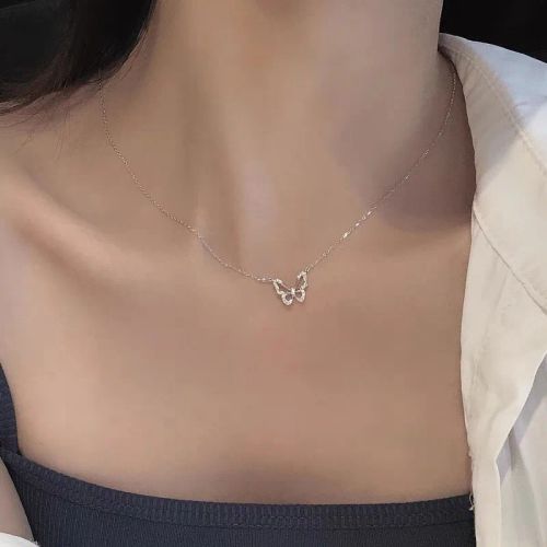 Sparkling Clavicle Chain Choker Necklace - Trendy Fashion Jewelry - 18