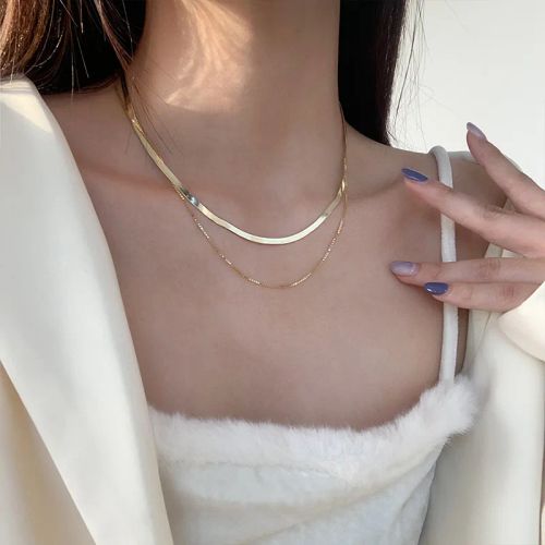 Sparkling Clavicle Chain Choker Necklace - Trendy Fashion Jewelry