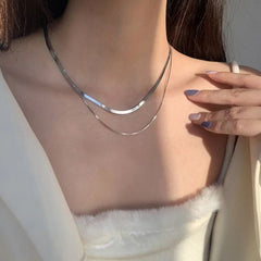 Sparkling Clavicle Chain Choker Necklace - Trendy Fashion Jewelry